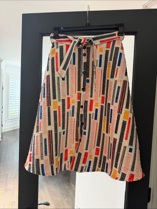Hutch Dresses & Skirts - Hutch Multicolor Geometric A-Line Skirt